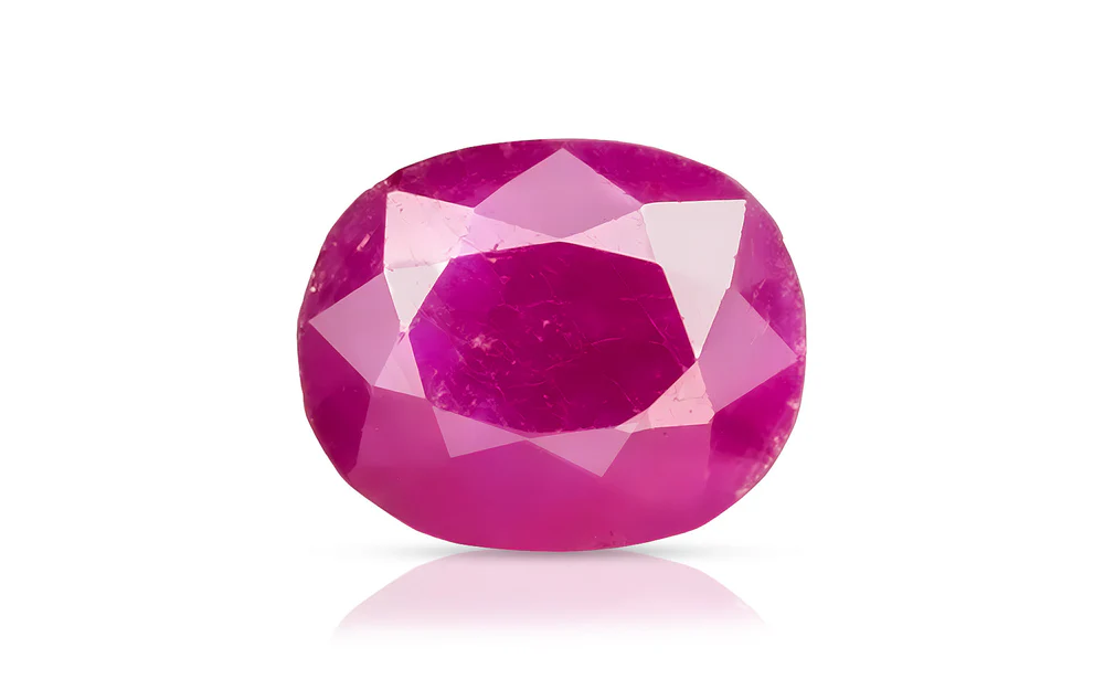 Ruby - Certified Natural Gemstone - Certified Natural Ruby Gemstone