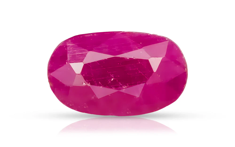 Ruby - Certified Natural Gemstone - Certified Natural Ruby Gemstone