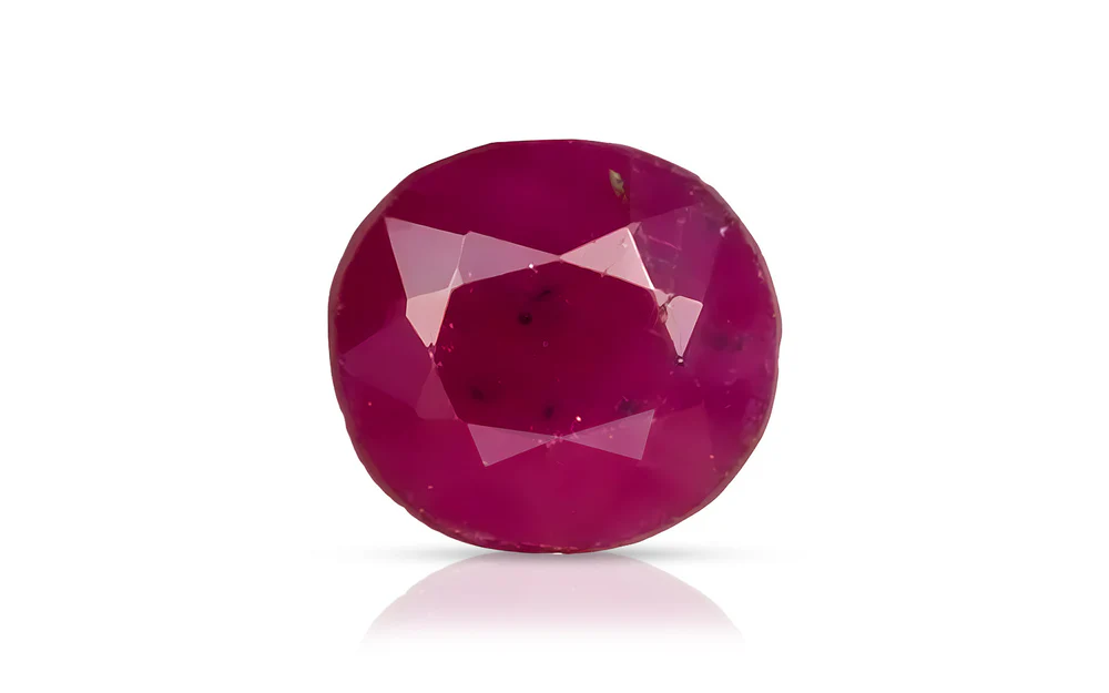 Ruby - Certified Natural Gemstone - Certified Natural Ruby Gemstone
